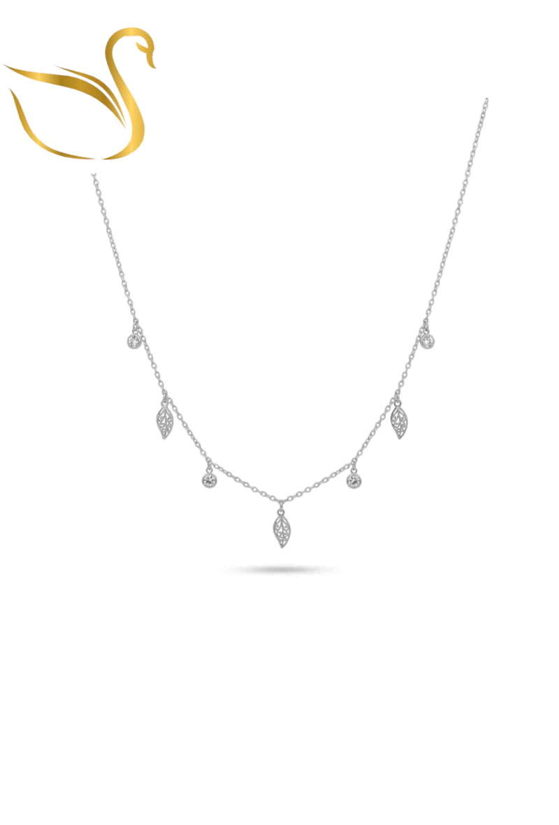Grossiste Emma Fantaisies - Collier feuille