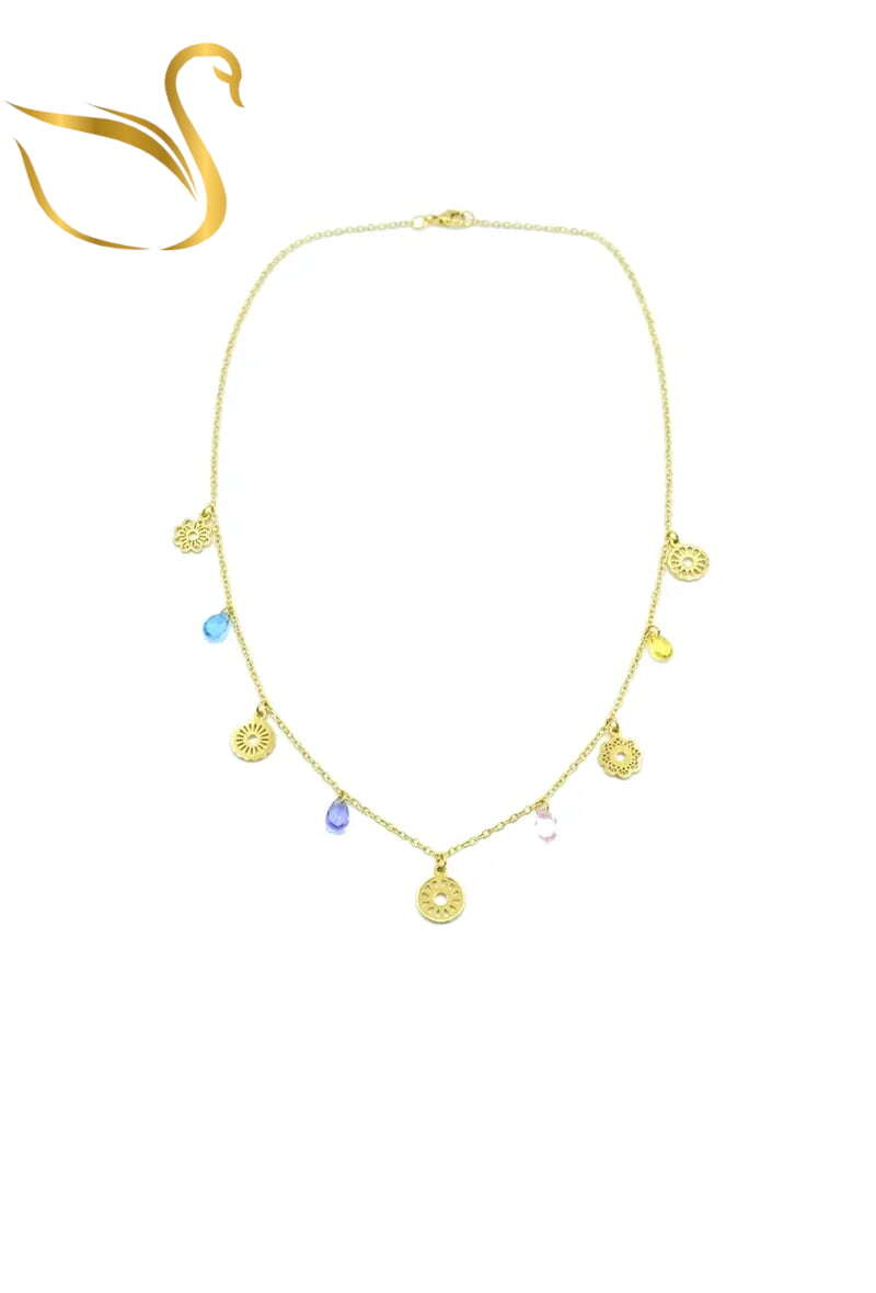 Grossiste Emma Fantaisies - Collier soleil