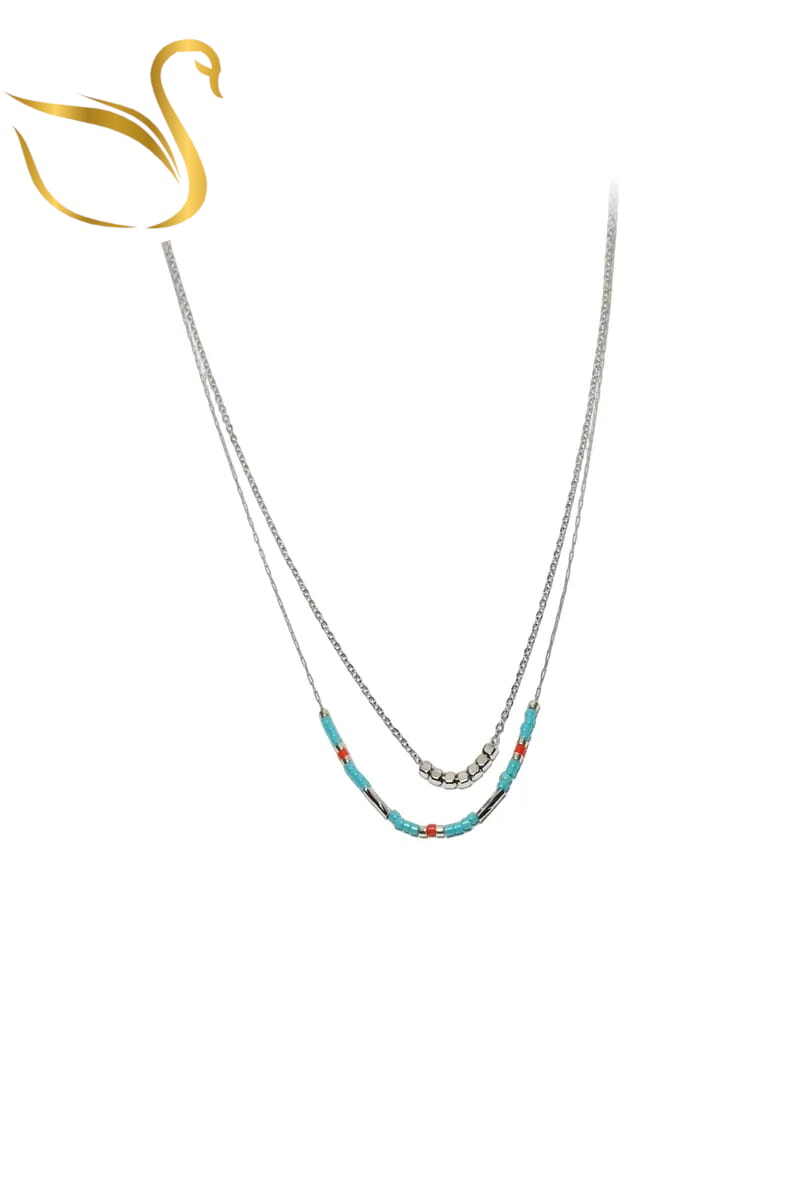 Grossiste Emma Fantaisies - Collier double rangs