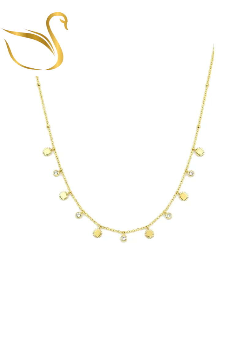 Grossiste Emma Fantaisies - Collier soleil