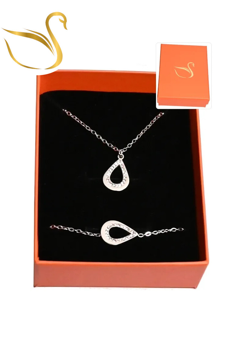 Grossiste Emma Fantaisies - Coffret cadeaux goutte parure bijoux