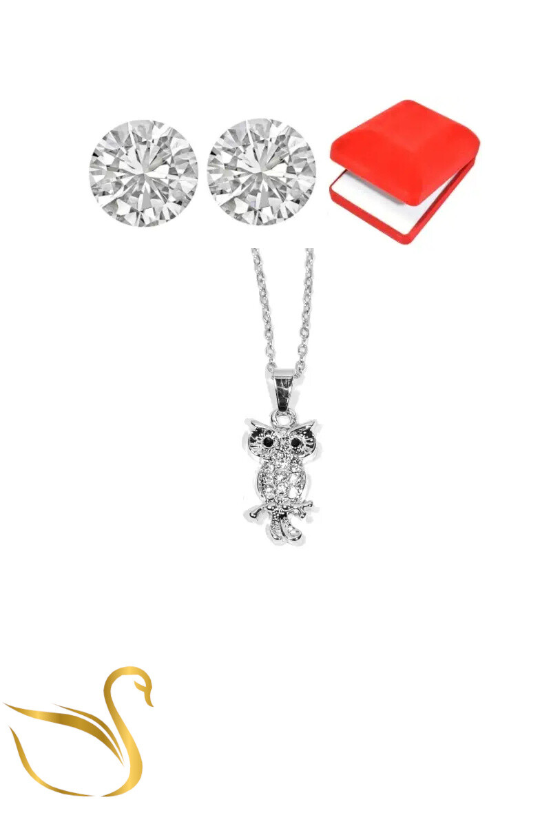 Mayorista Emma Fantaisies - Caja plateada de Hibou Bijoux