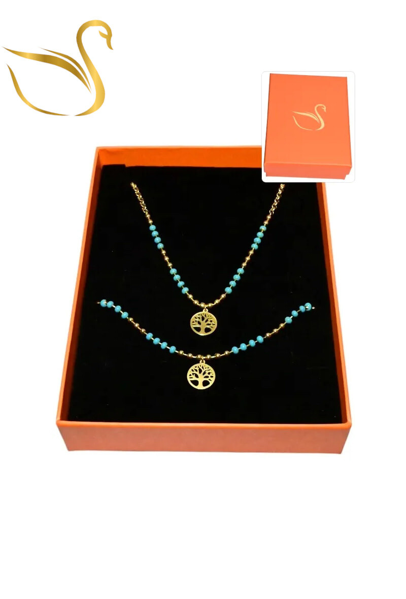 Wholesaler Emma Fantaisies - Tree of life jewelry set box