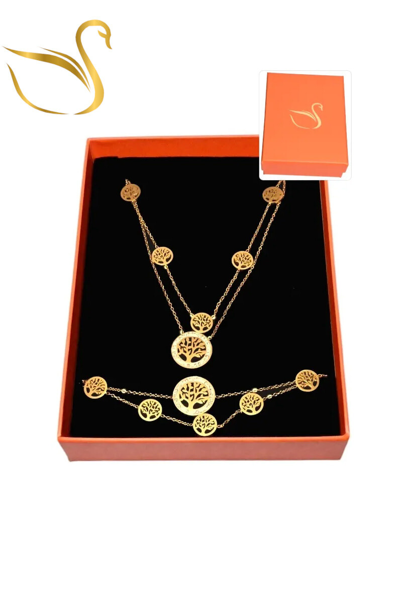 Wholesaler Emma Fantaisies - Tree of life jewelry set box