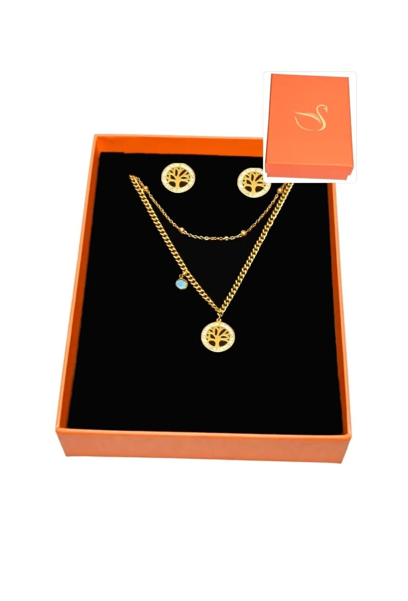 Wholesaler Emma Fantaisies - Tree of life jewelry set box