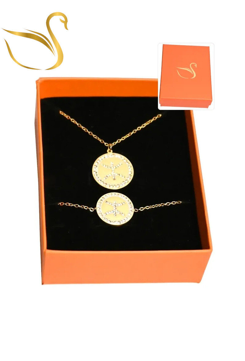 Grossiste Emma Fantaisies - Coffret cadeaux yaz fatma parure bijoux