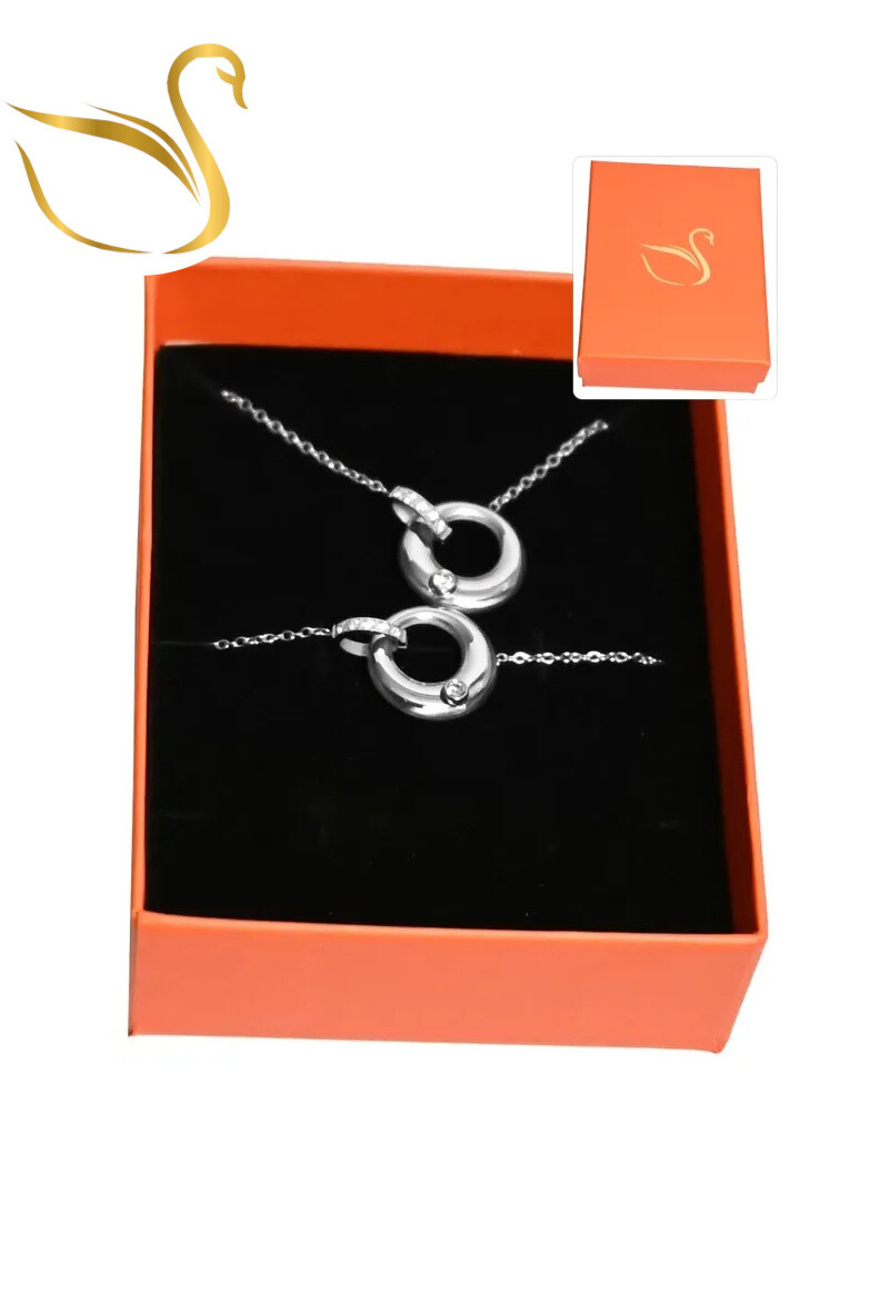 Grossiste Emma Fantaisies - Coffret cadeaux cercle parure bijoux