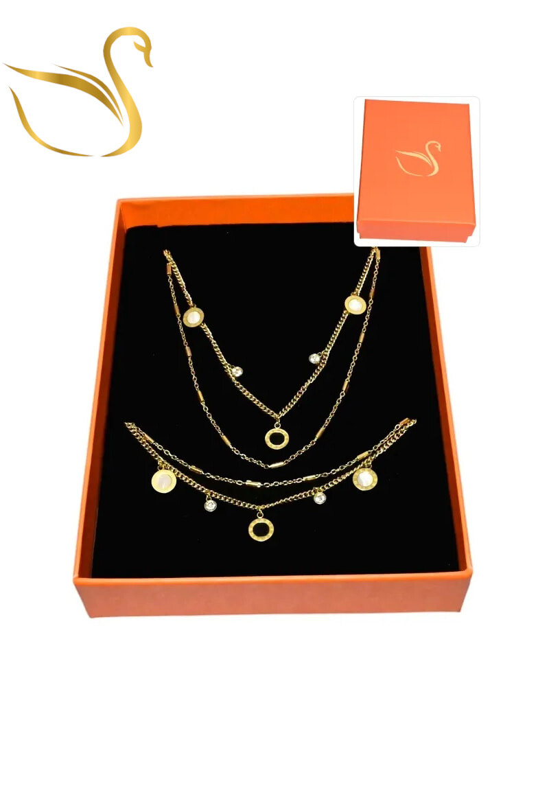 Wholesaler Emma Fantaisies - Roman numeral jewelry set