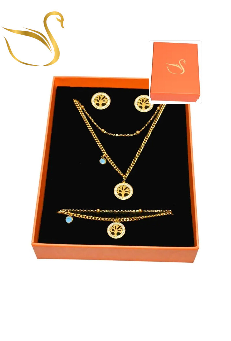 Wholesaler Emma Fantaisies - Tree of life jewelry set box