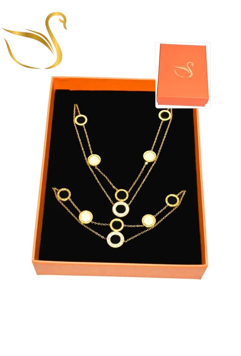 Wholesaler Emma Fantaisies - Roman numeral jewelry set