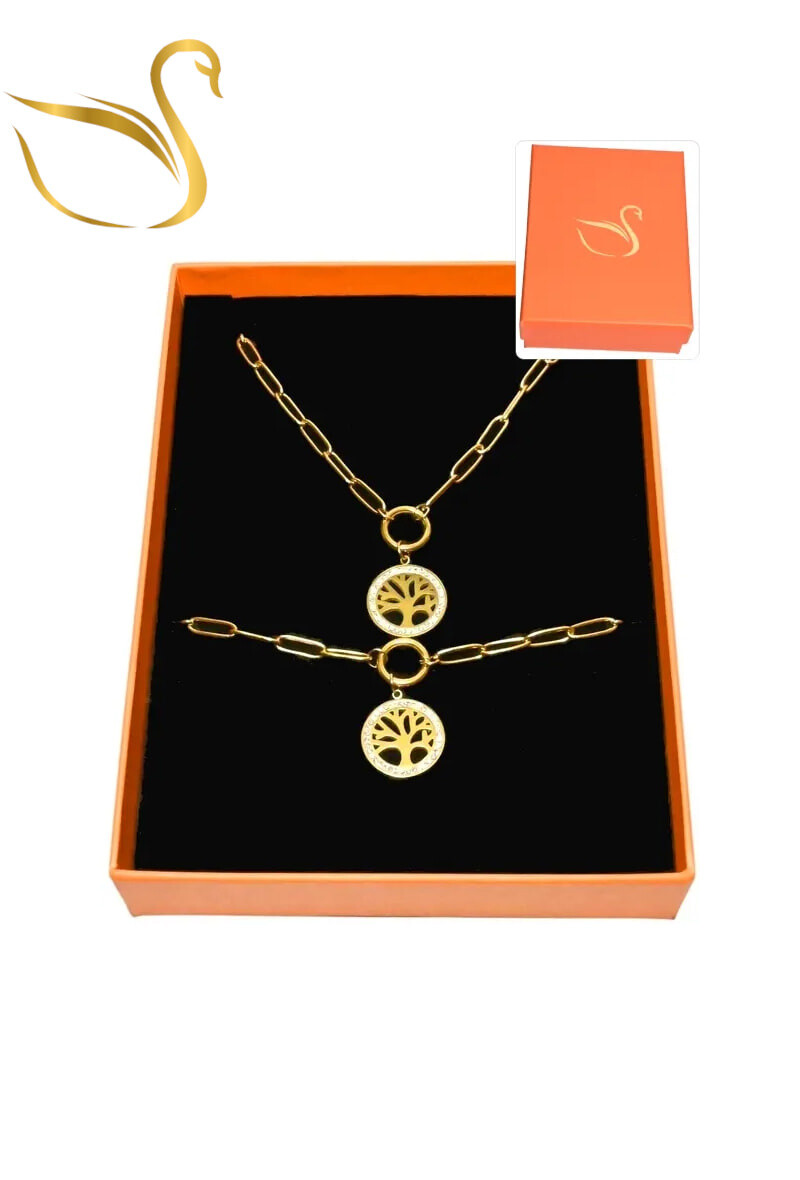 Wholesaler Emma Fantaisies - Tree of life jewelry set box