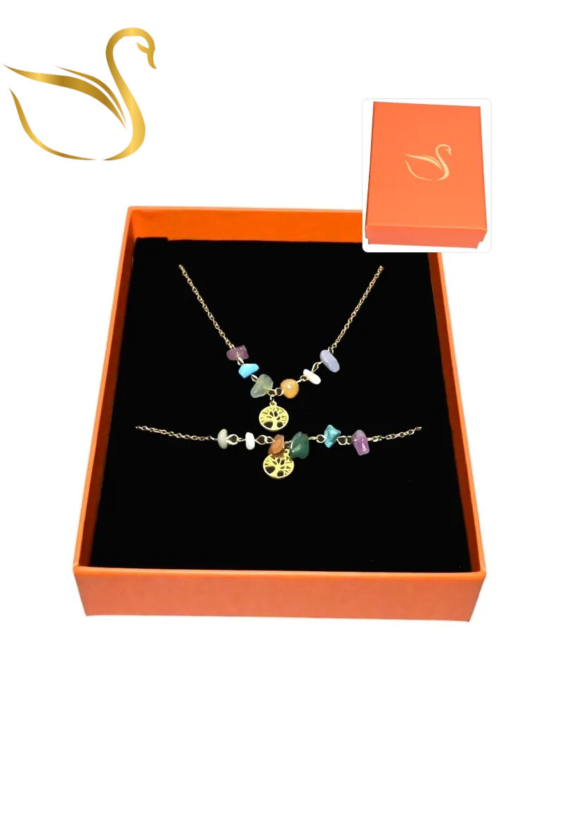 Wholesaler Emma Fantaisies - Tree of life jewelry set box