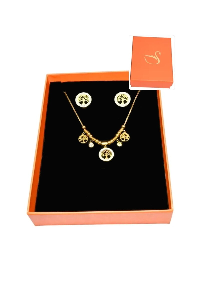 Wholesaler Emma Fantaisies - Tree of life jewelry set box