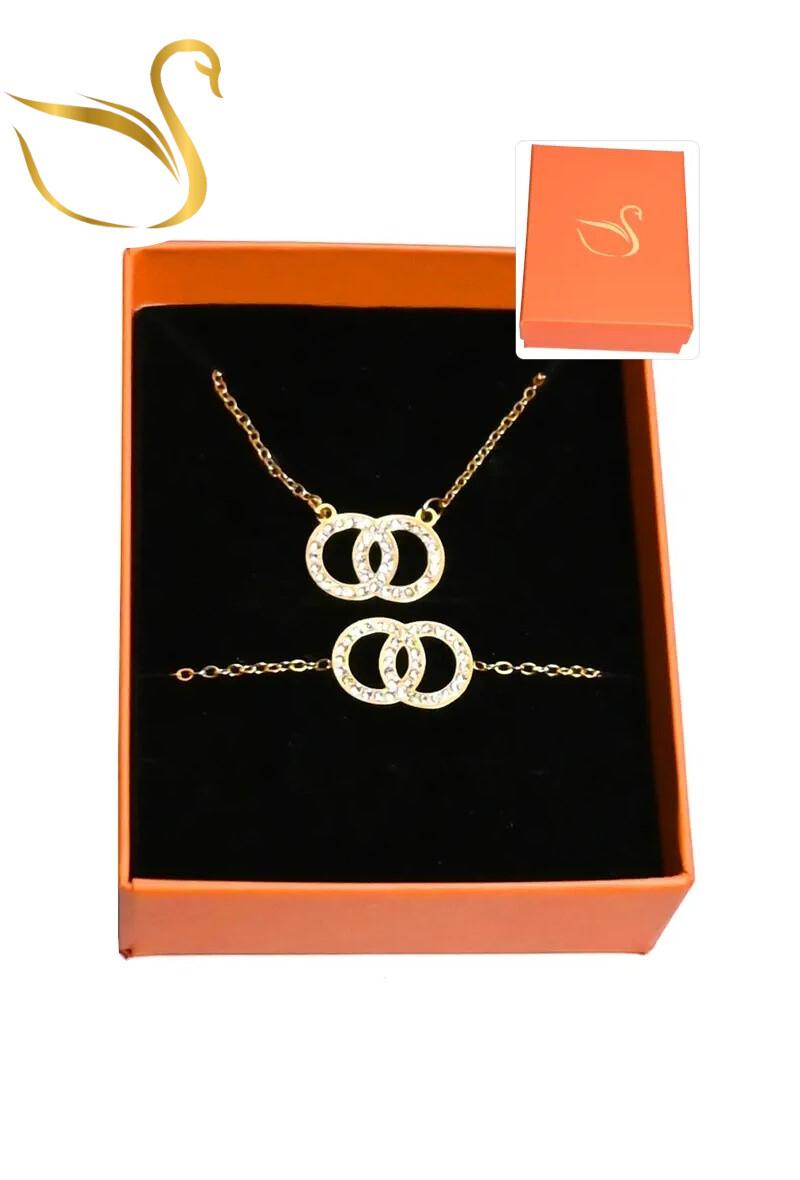 Grossiste Emma Fantaisies - Coffret cadeaux infini parure bijoux