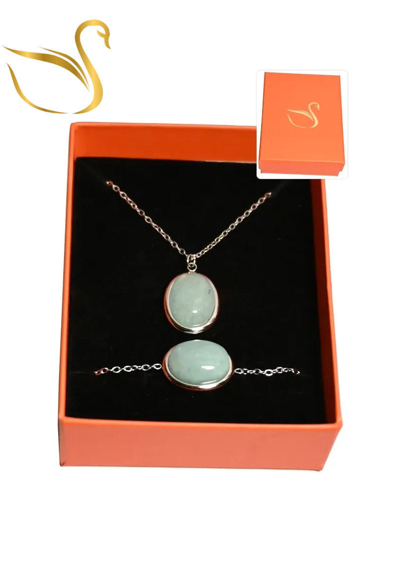 Grossiste Emma Fantaisies - Coffret cadeaux pierre minérale parure bijoux