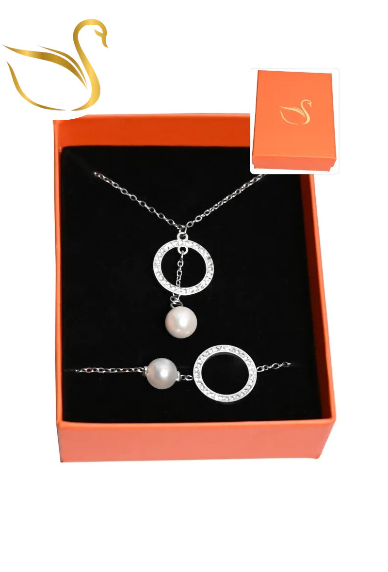 Grossiste Emma Fantaisies - Coffret cadeaux perle parure bijoux
