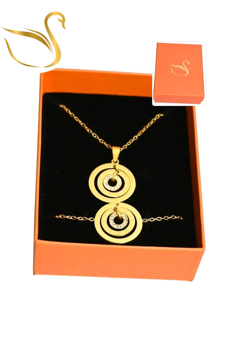 Grossiste Emma Fantaisies - Coffret cadeaux chiffre romain parure bijoux
