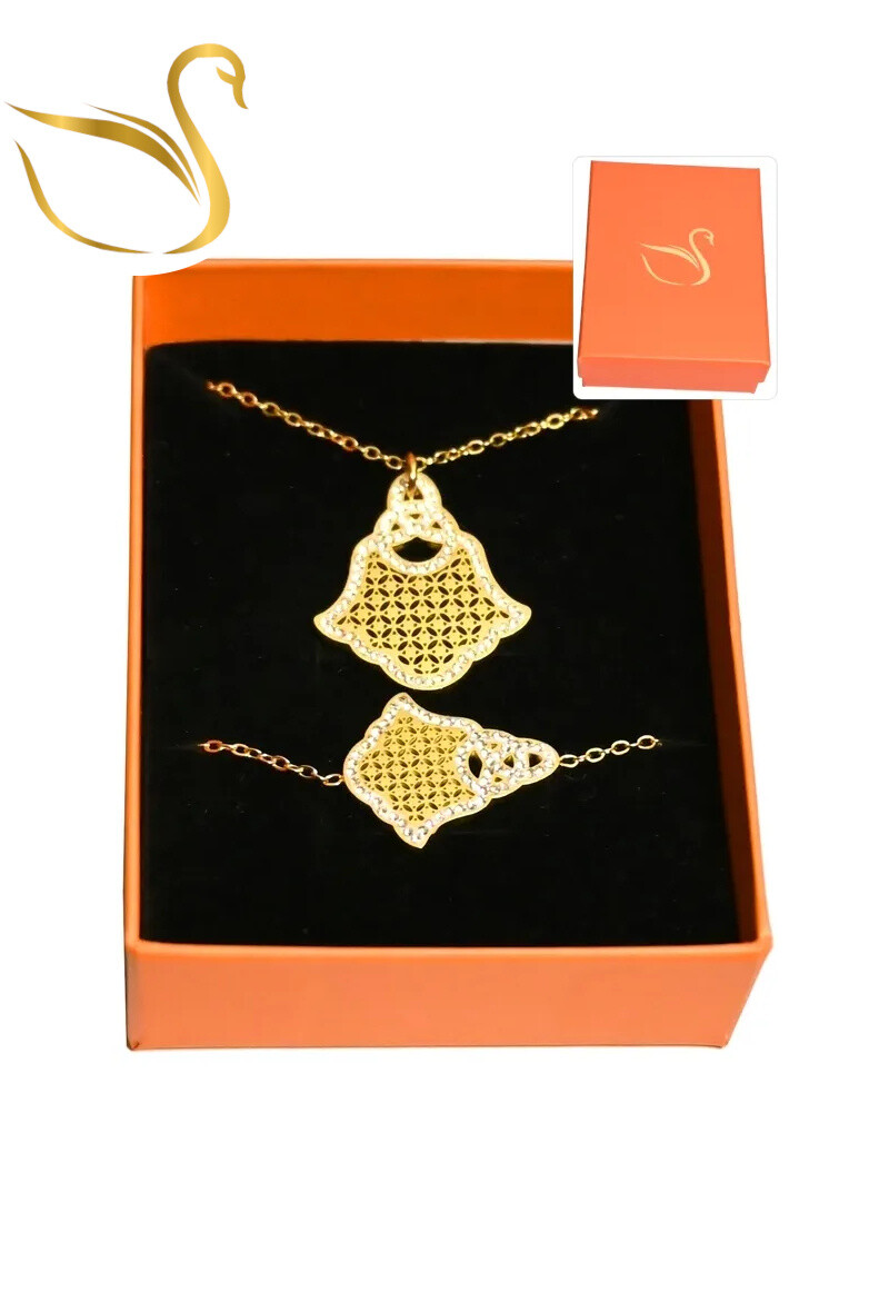 Grossiste Emma Fantaisies - Coffret cadeaux main de Fatma parure bijoux