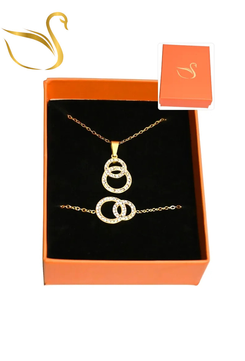 Grossiste Emma Fantaisies - Coffret cadeaux infini parure bijoux