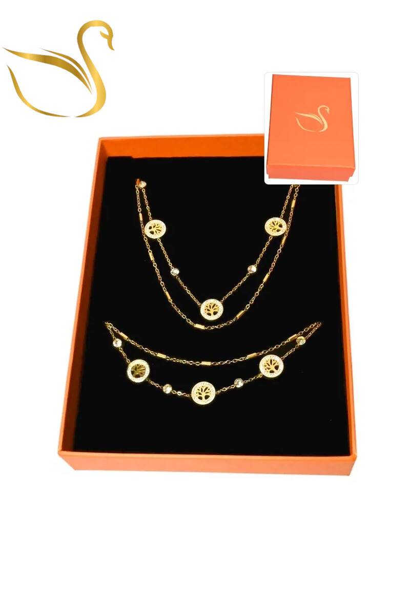 Wholesaler Emma Fantaisies - Tree of life jewelry set box