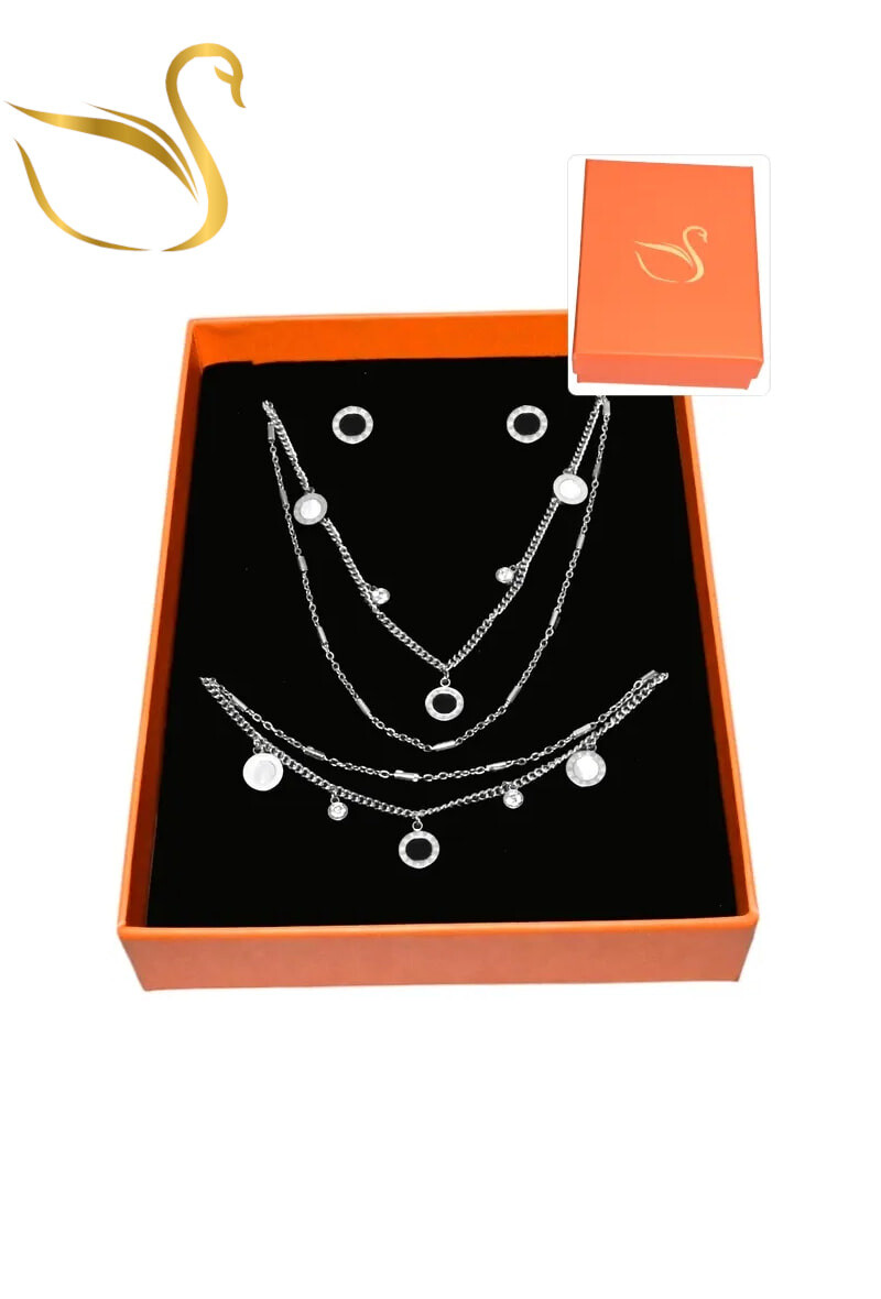 Wholesaler Emma Fantaisies - Roman numeral jewelry set
