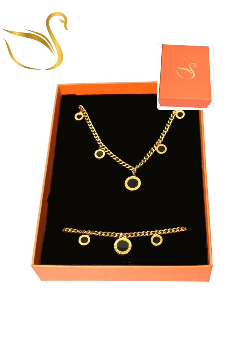 Wholesaler Emma Fantaisies - Roman numeral jewelry set