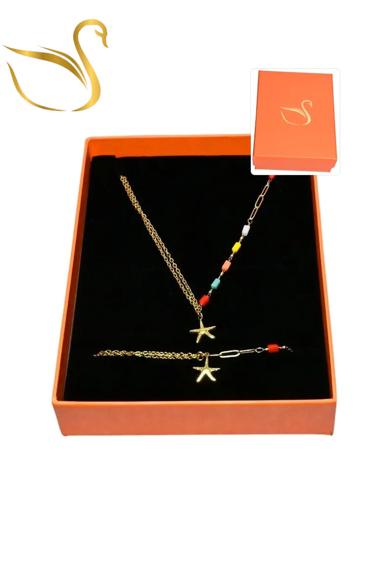 Wholesaler Emma Fantaisies - Starfish jewelry set box