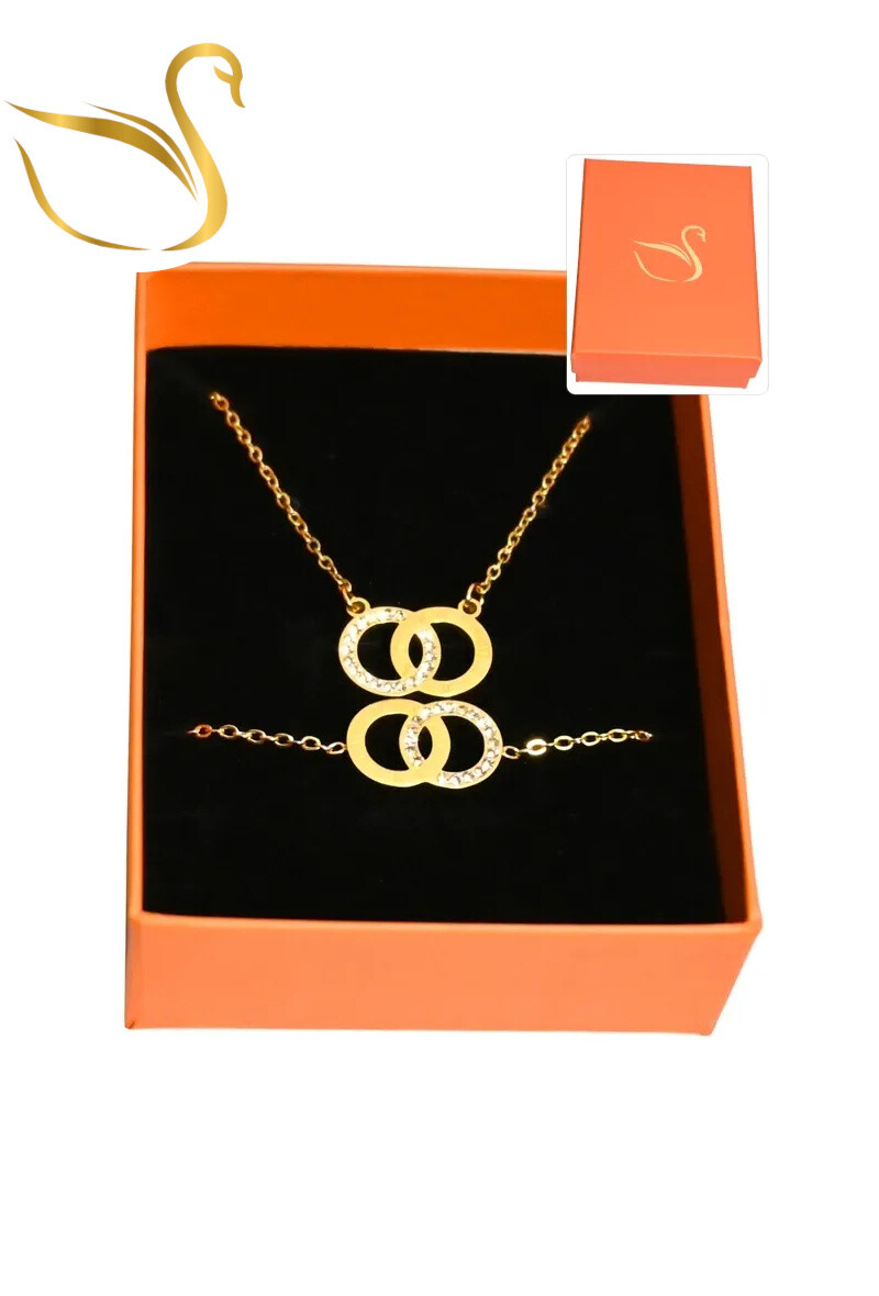 Grossiste Emma Fantaisies - Coffret cadeaux infini parure bijoux