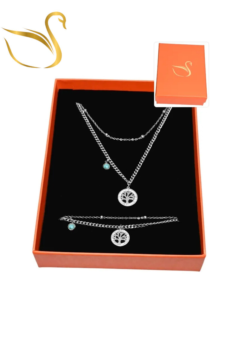 Wholesaler Emma Fantaisies - Tree of life jewelry set box