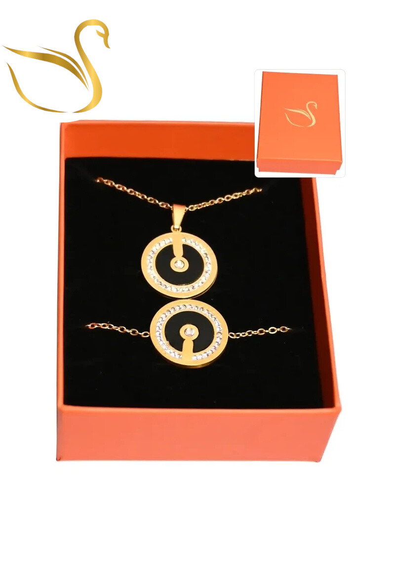 Grossiste Emma Fantaisies - Coffret cadeaux cercle parure bijoux