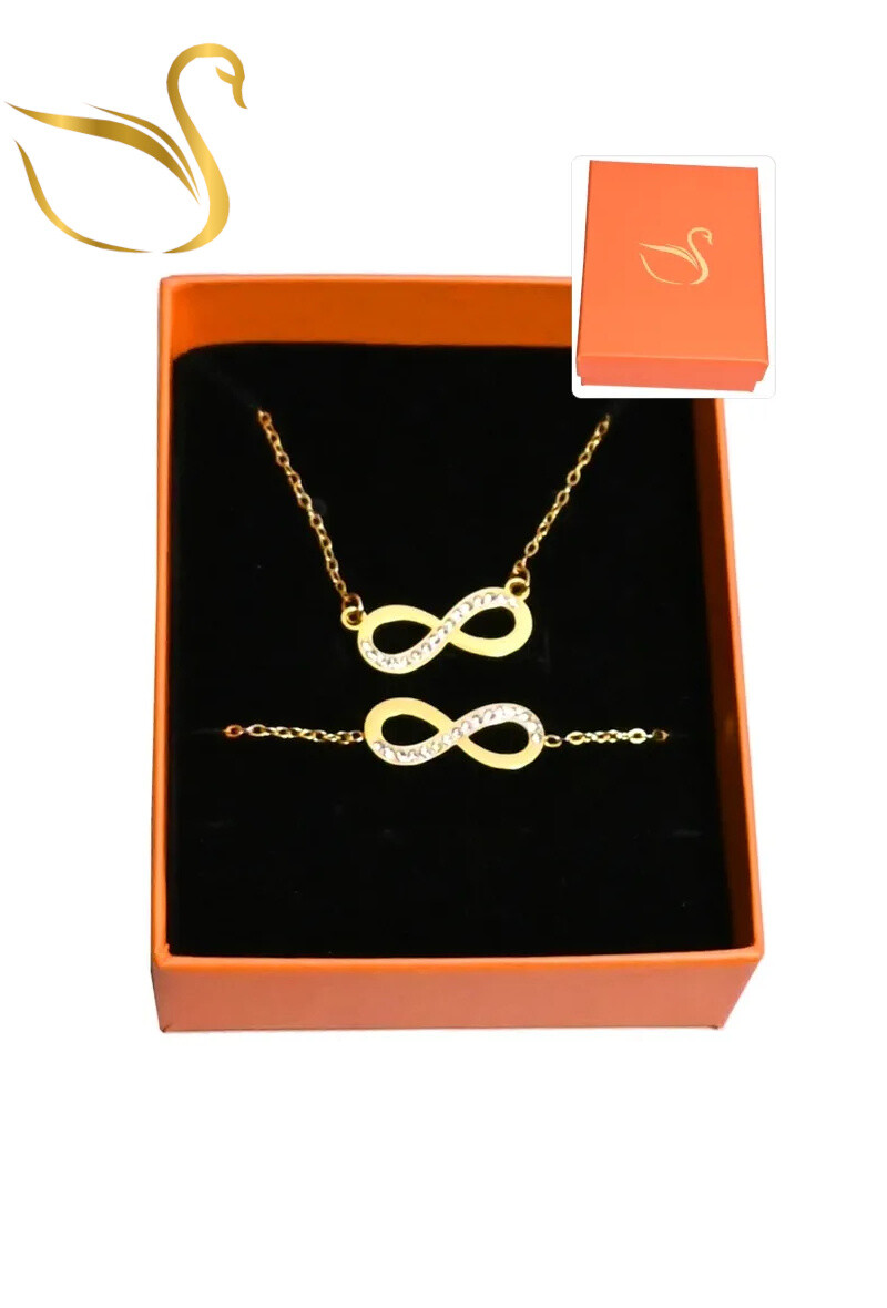 Grossiste Emma Fantaisies - Coffret cadeaux infini parure bijoux