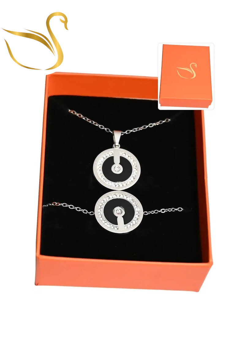 Grossiste Emma Fantaisies - Coffret cadeaux cercle parure bijoux
