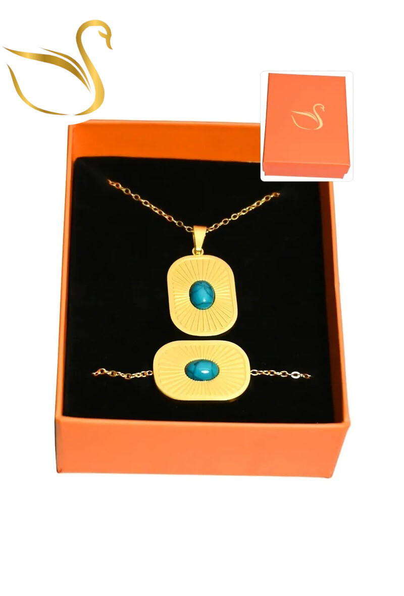 Grossiste Emma Fantaisies - Coffret cadeaux soleil parure bijoux