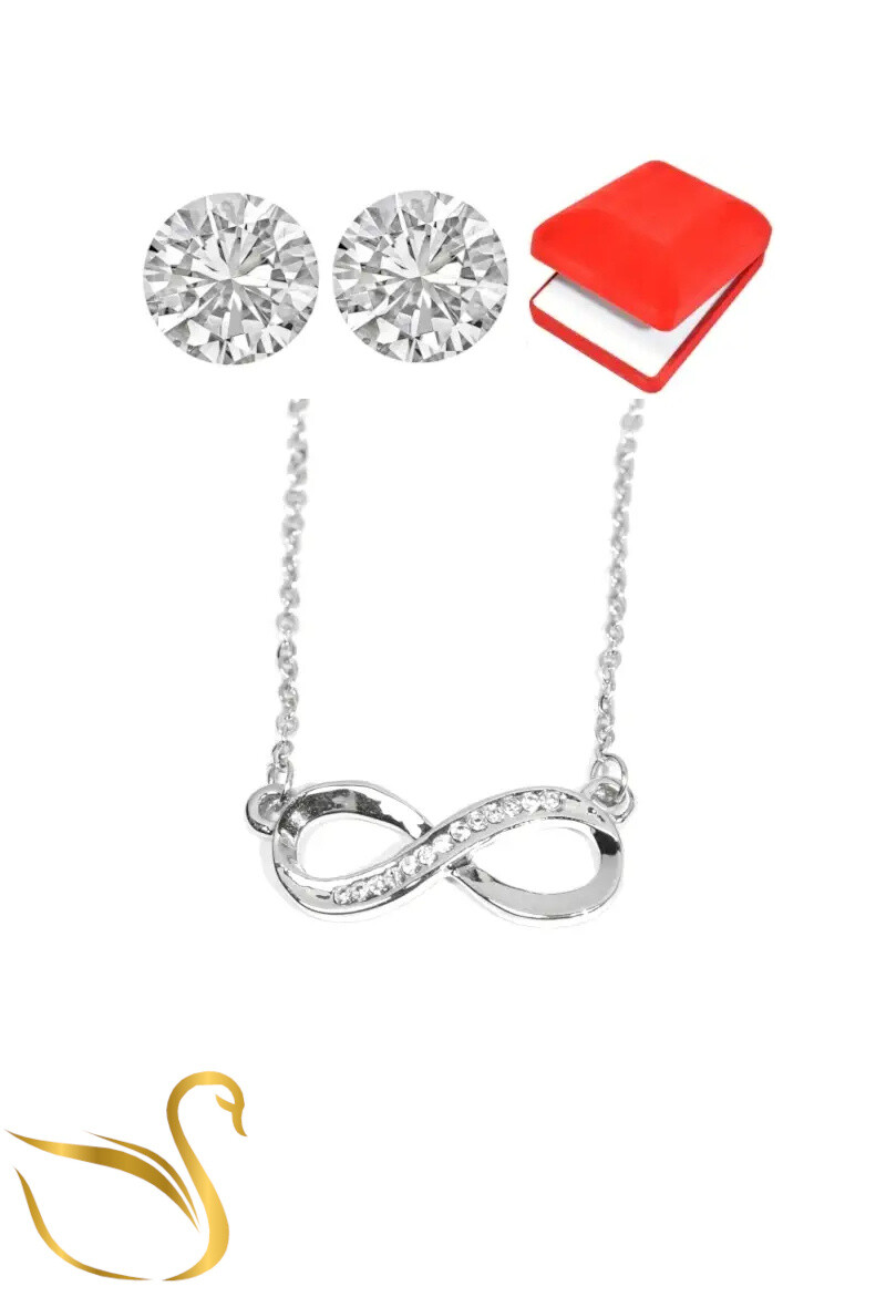 Grossiste Emma Fantaisies - coffret bijoux parures infini Argent