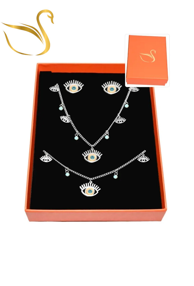 Wholesaler Emma Fantaisies - Hamsa eye jewelry set
