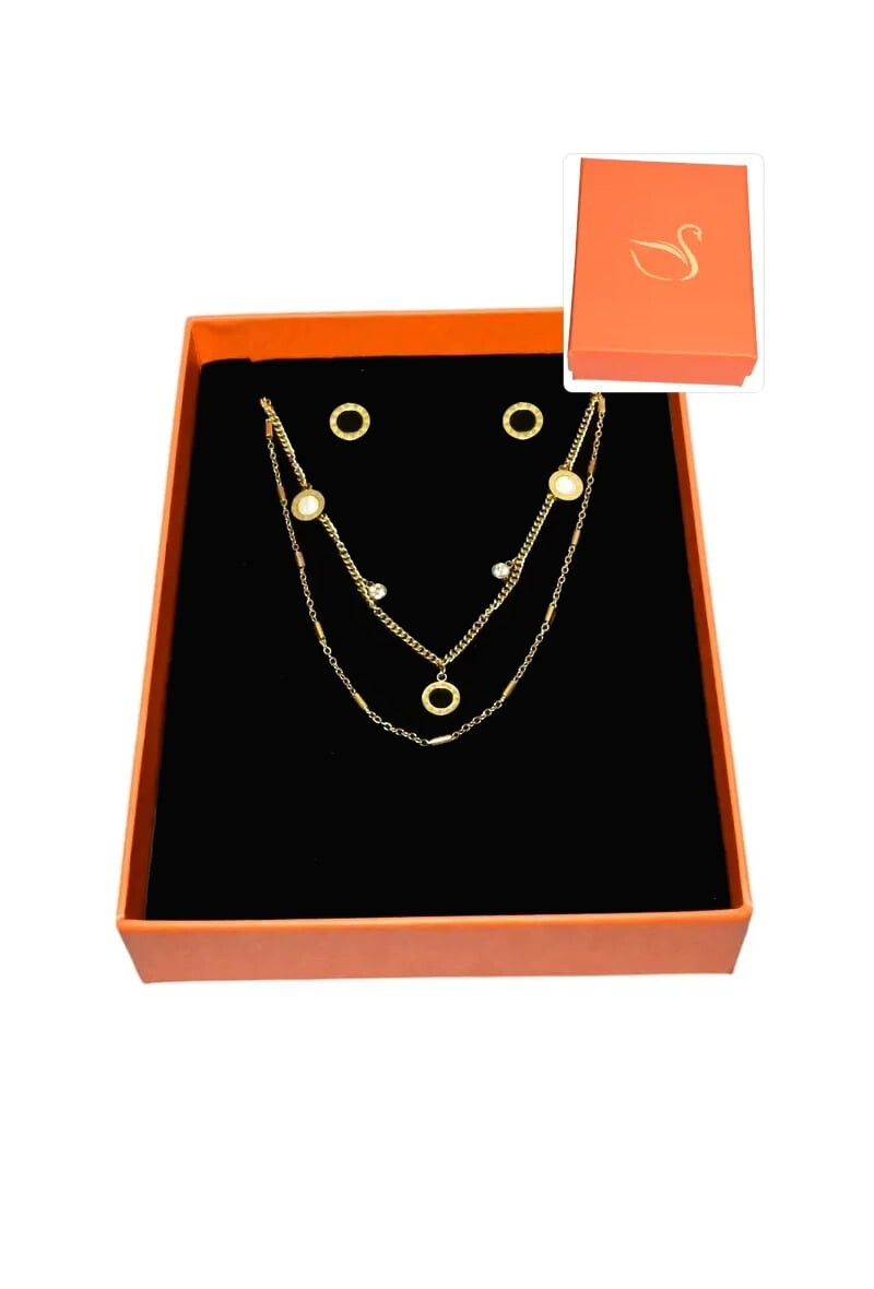 Wholesaler Emma Fantaisies - Roman numeral jewelry set