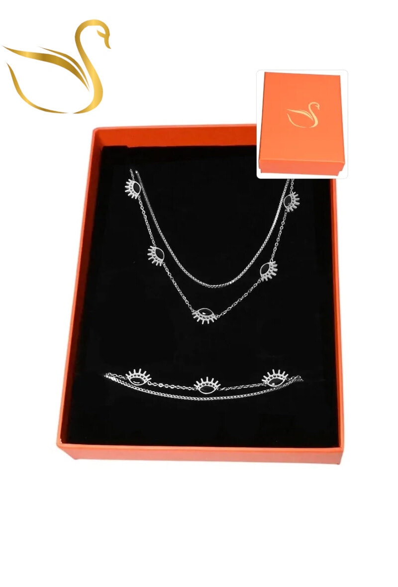 Wholesaler Emma Fantaisies - Hamsa eye jewelry set