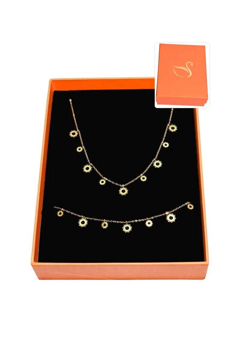 Wholesaler Emma Fantaisies - Sunshine Orange Jewelry Gift Set