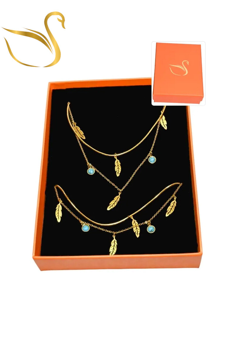 Wholesaler Emma Fantaisies - Life leaf jewelry set box