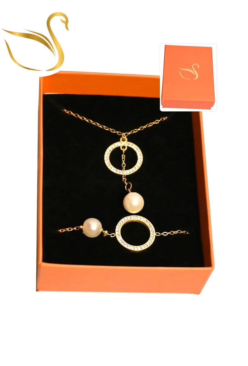 Grossiste Emma Fantaisies - Coffret cadeaux cercle parure bijoux