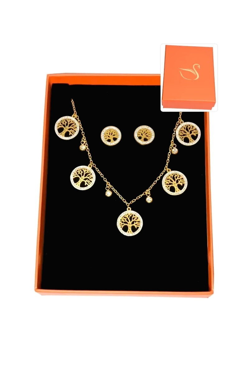 Wholesaler Emma Fantaisies - Tree of life jewelry set box