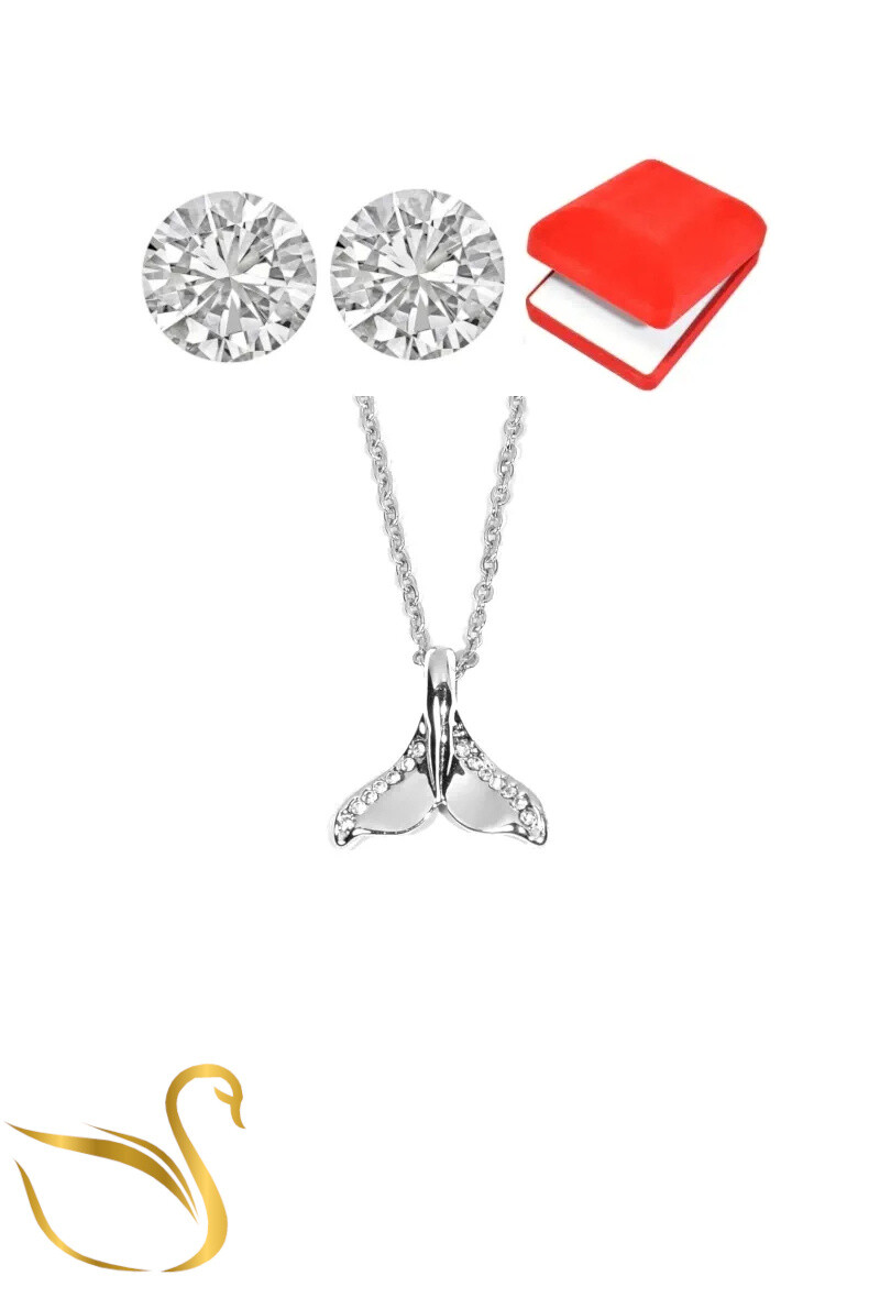Grossiste Emma Fantaisies - coffret bijoux parures queue de siréne Argent