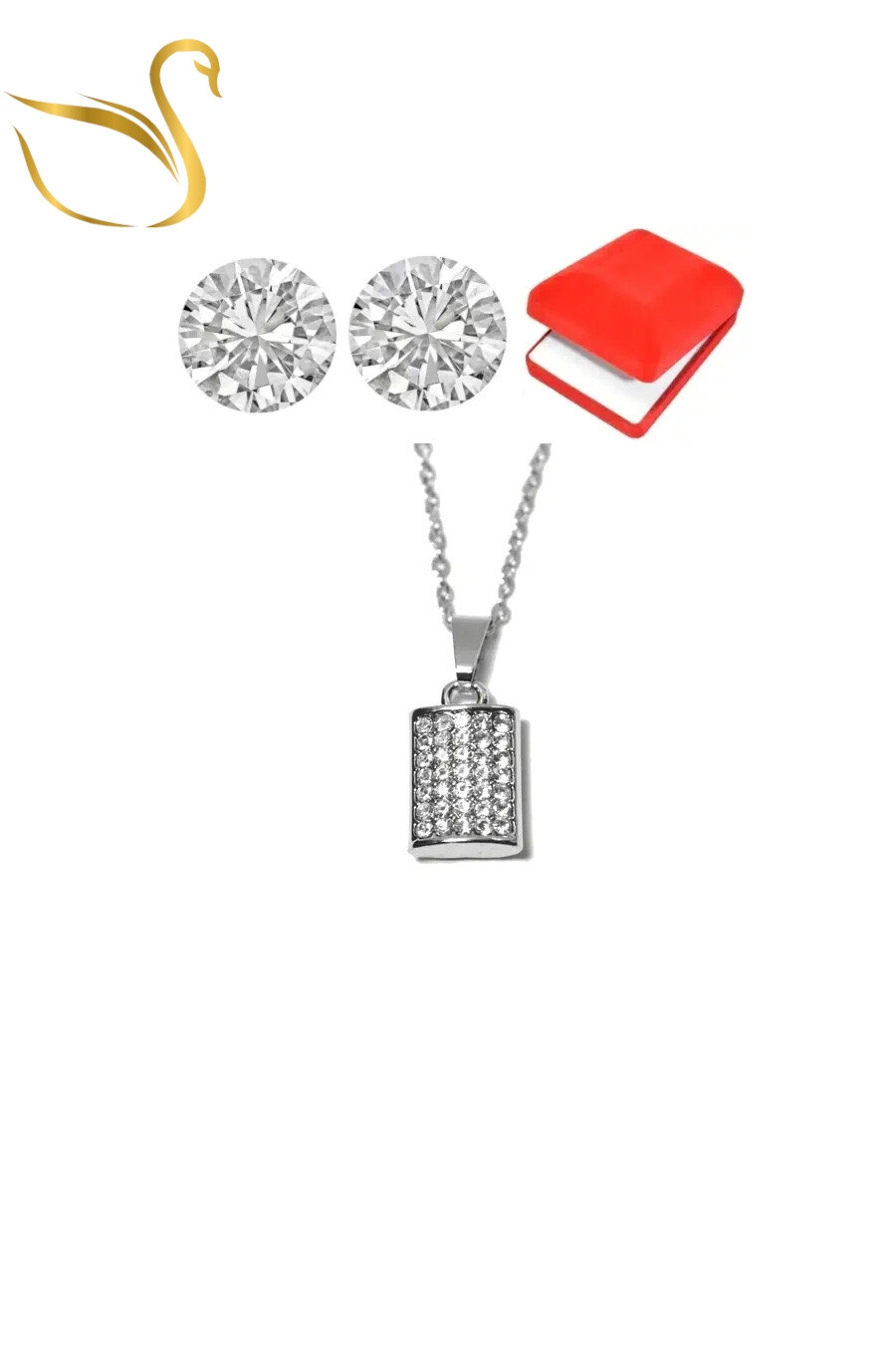 Grossiste Emma Fantaisies - coffret bijoux parures flacon de parfum Argent