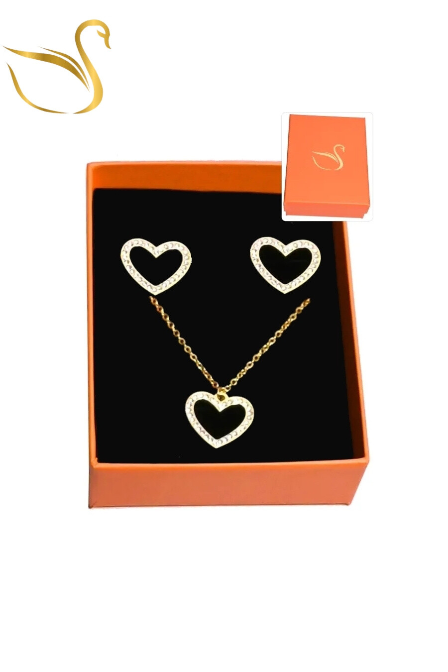 Grossista Emma Fantaisies - Set di cuore bijoux