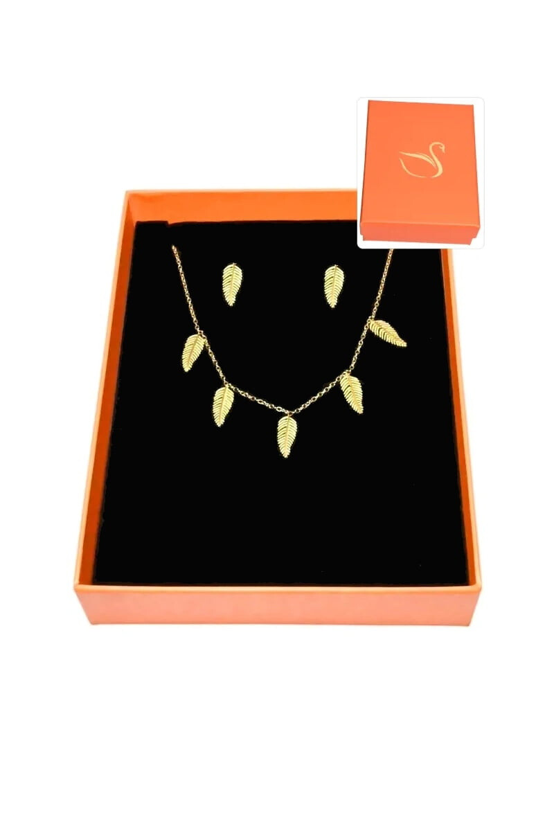 Wholesaler Emma Fantaisies - Life leaf jewelry set box