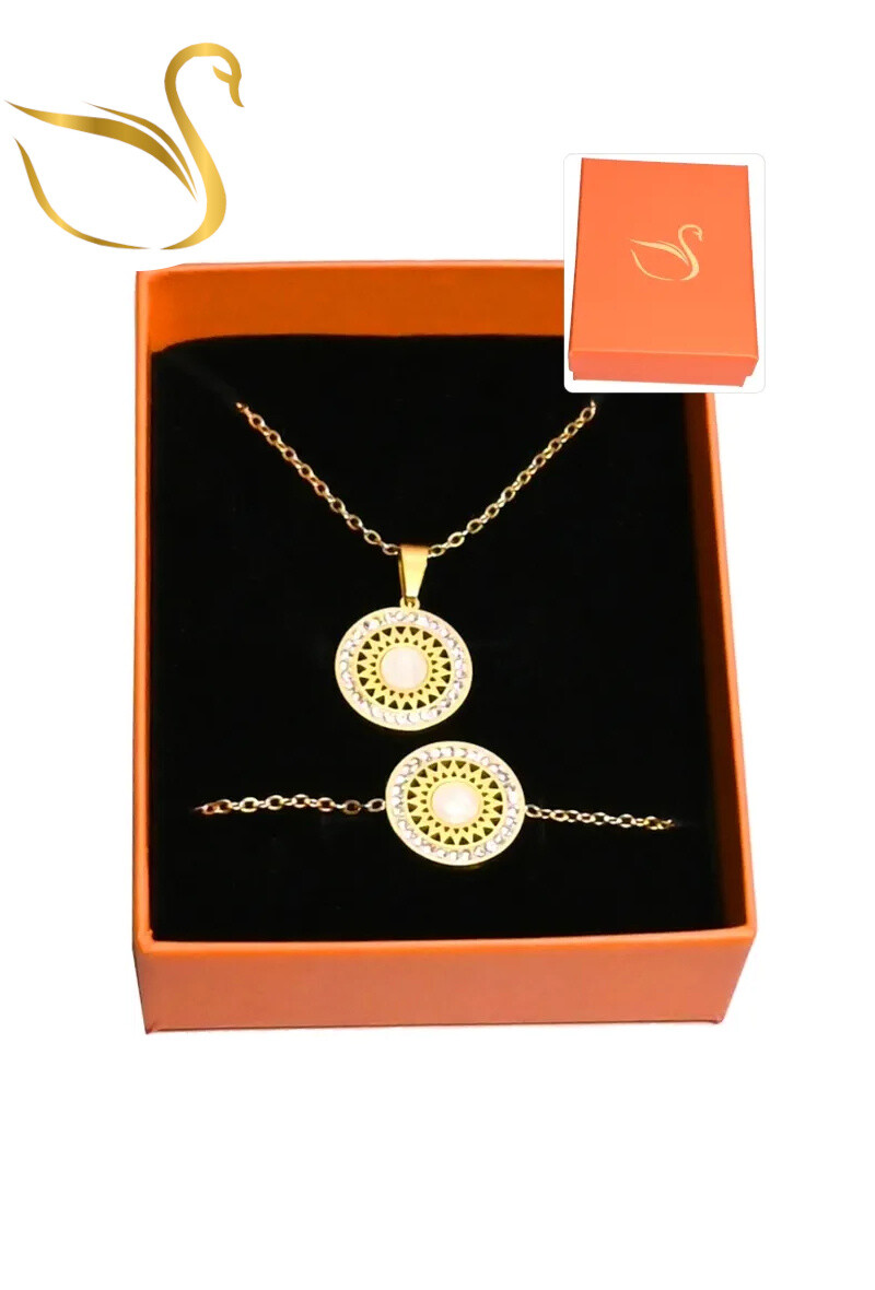 Grossiste Emma Fantaisies - Coffret cadeaux soleil parure bijoux