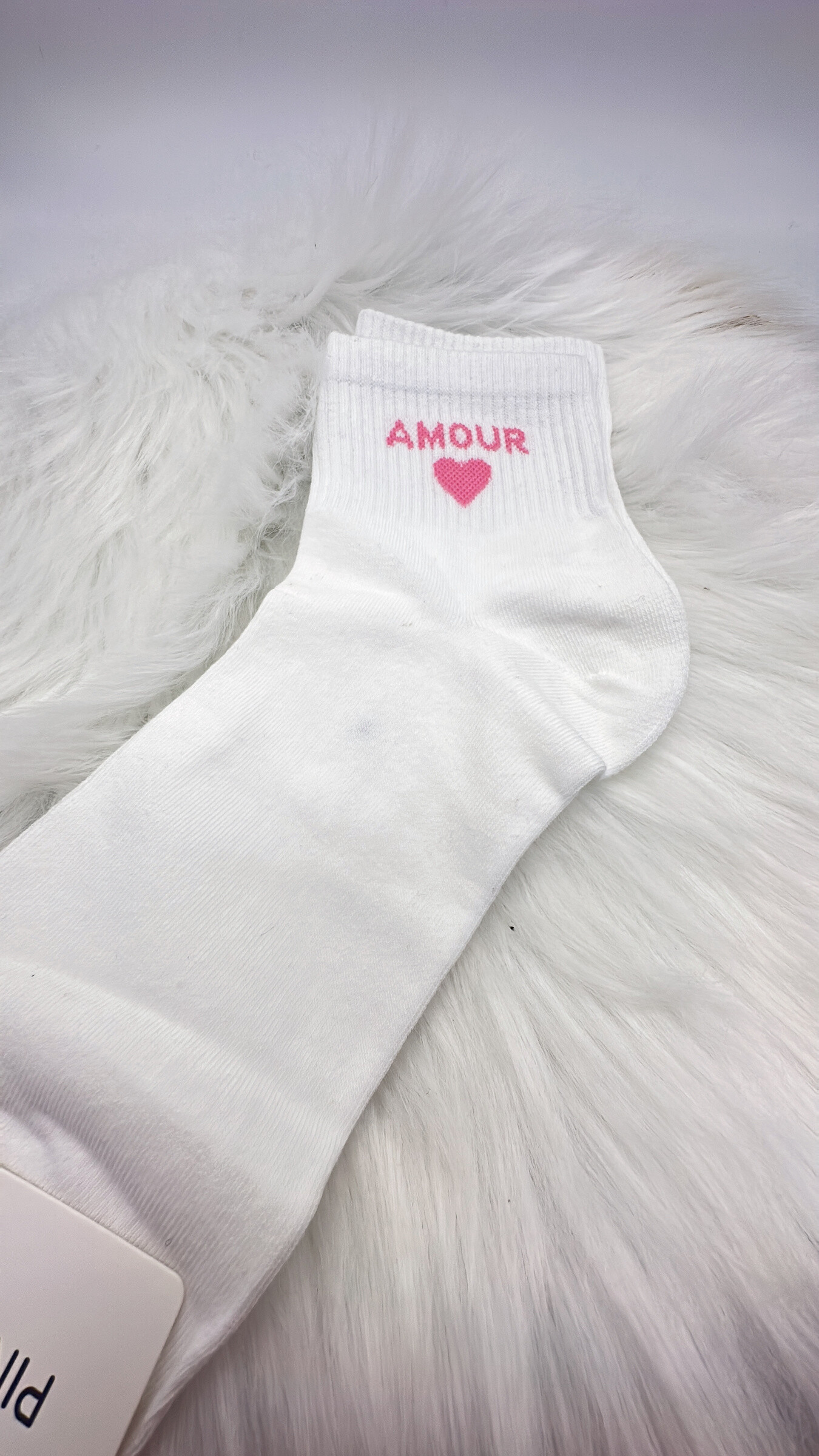 Grossiste EMMASH BIJOUX - CHAUSSETTE "AMOUR"