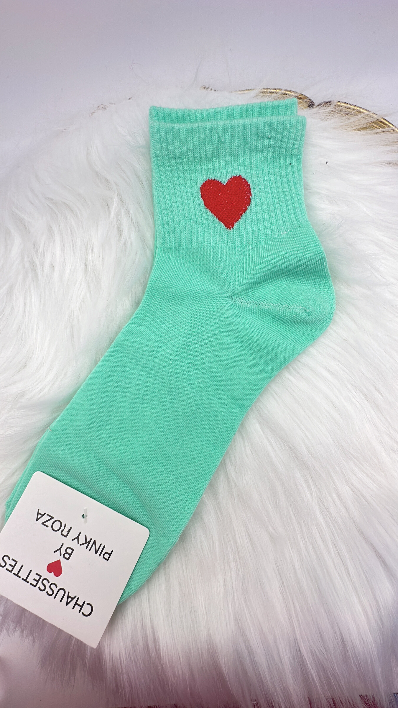 Grossiste EMMASH BIJOUX - CHAUSSETTE AVEC UN COEUR