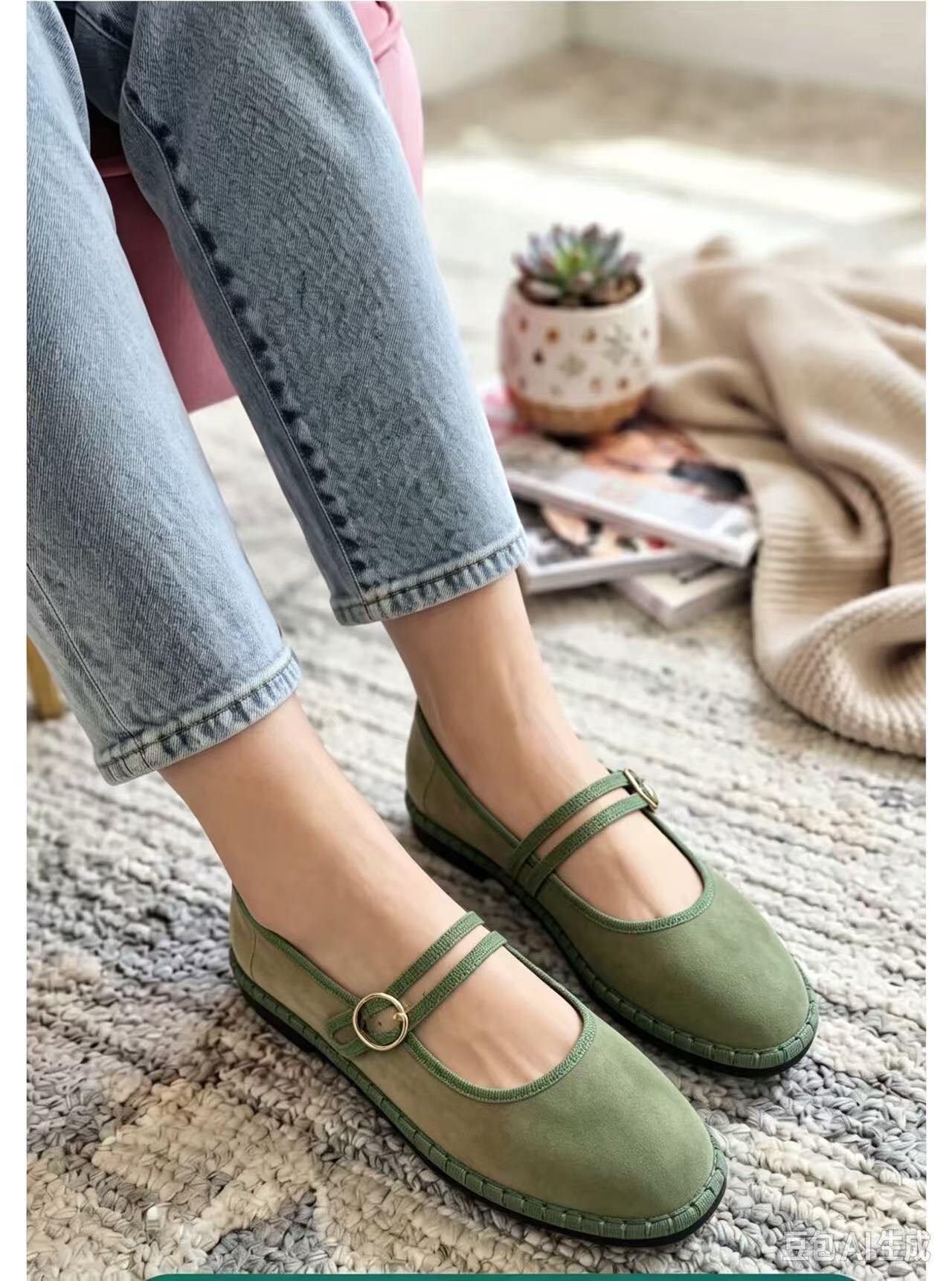Mayorista ERICA SHOES - Bailarinas Mary Jane con doble hebilla