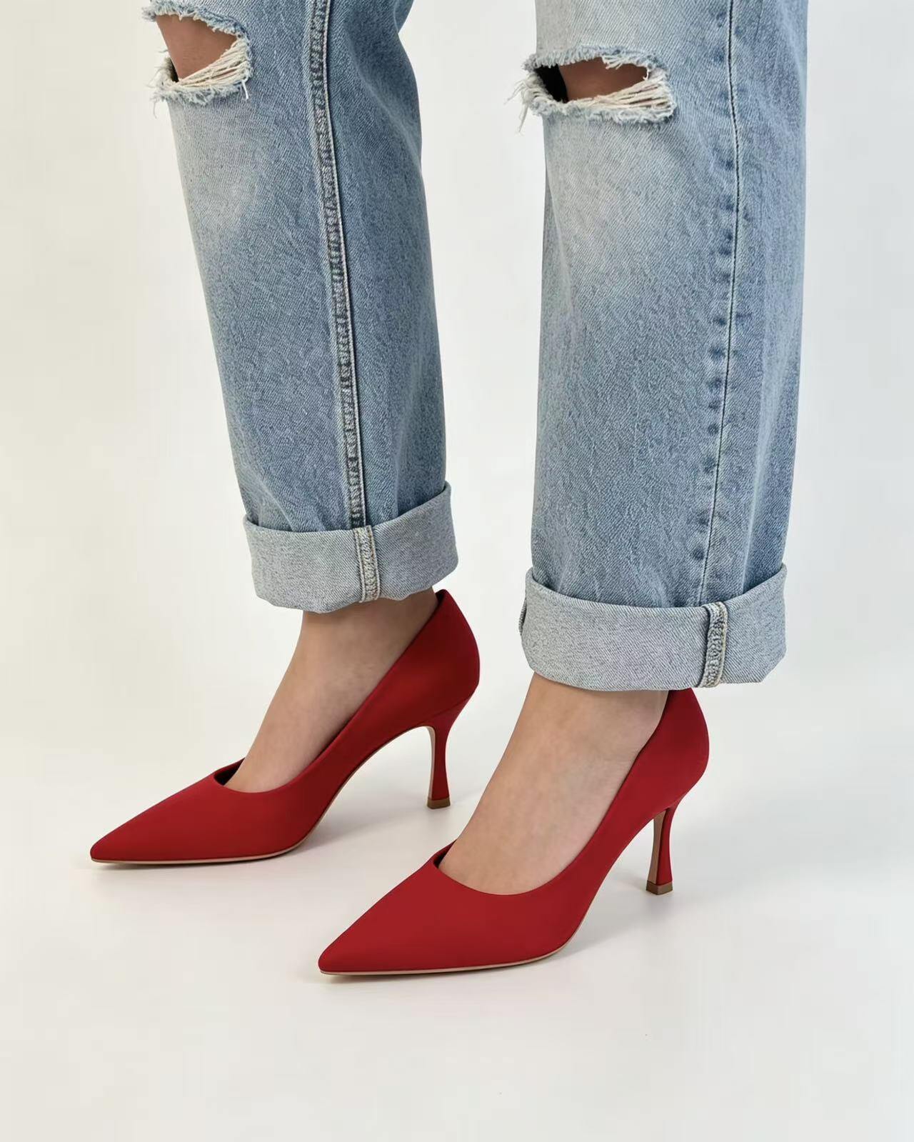 Mayorista ERICA SHOES - Zapatos de tacón de aguja con punta afilada